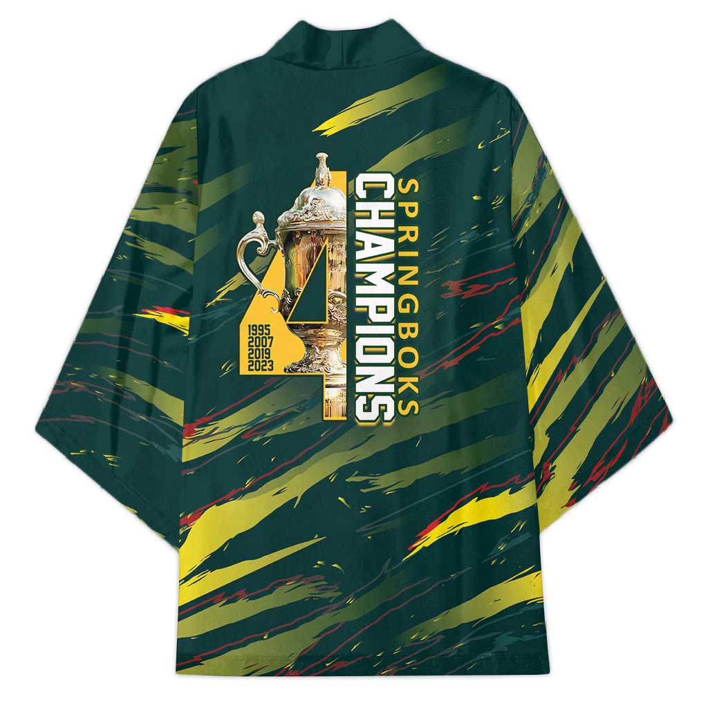 South African Four-time Champions Kimono World Rugby Team Springboks