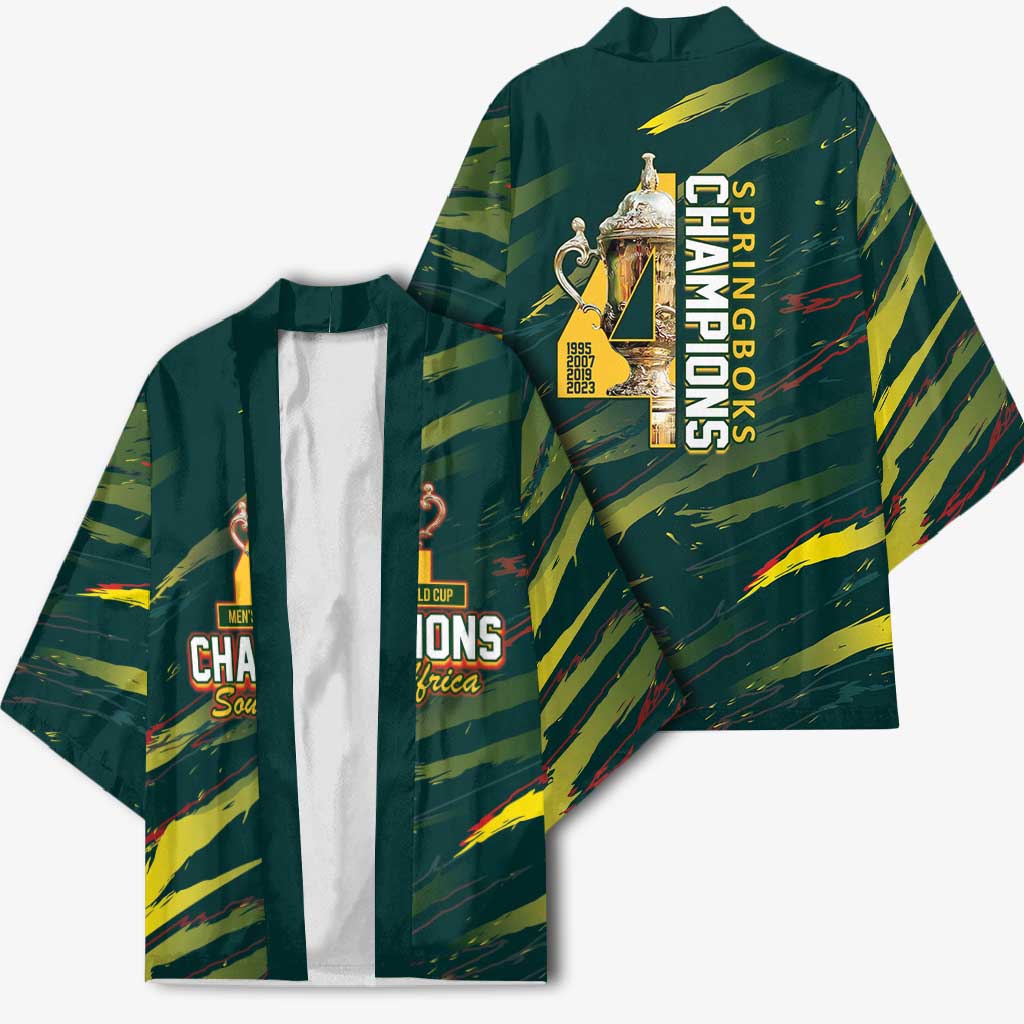 South African Four-time Champions Kimono World Rugby Team Springboks