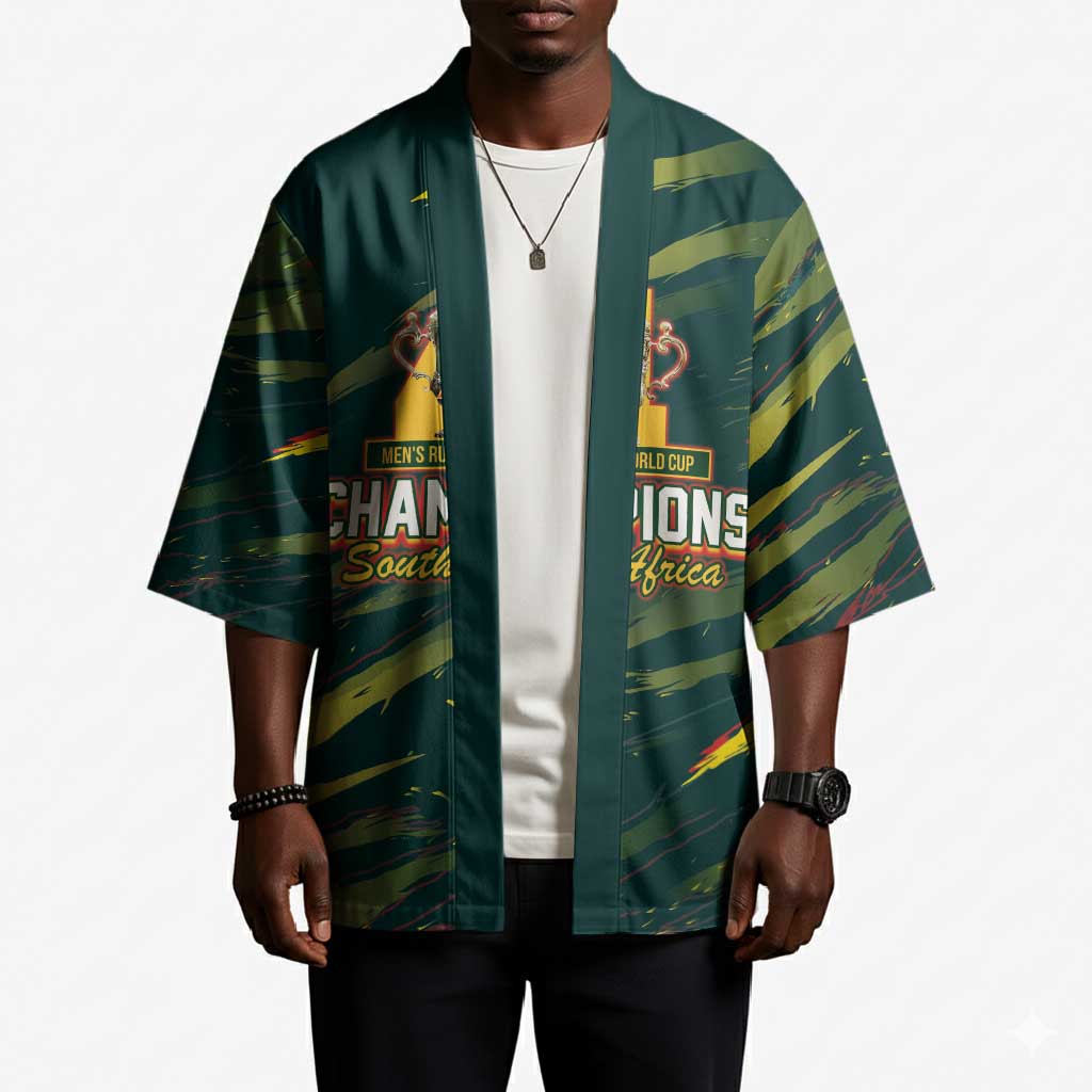 South African Four-time Champions Kimono World Rugby Team Springboks