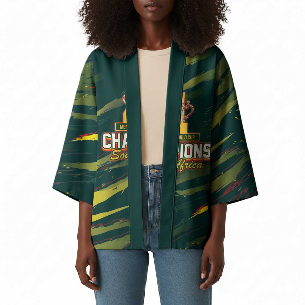 South African Four-time Champions Kimono World Rugby Team Springboks