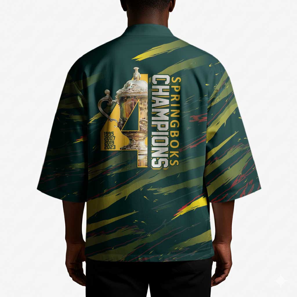 South African Four-time Champions Kimono World Rugby Team Springboks