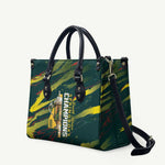 South African Four-time Champions Leather Bag World Rugby Team Springboks