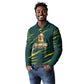 South African Four-time Champions Long Sleeve Polo Shirt World Rugby Team Springboks