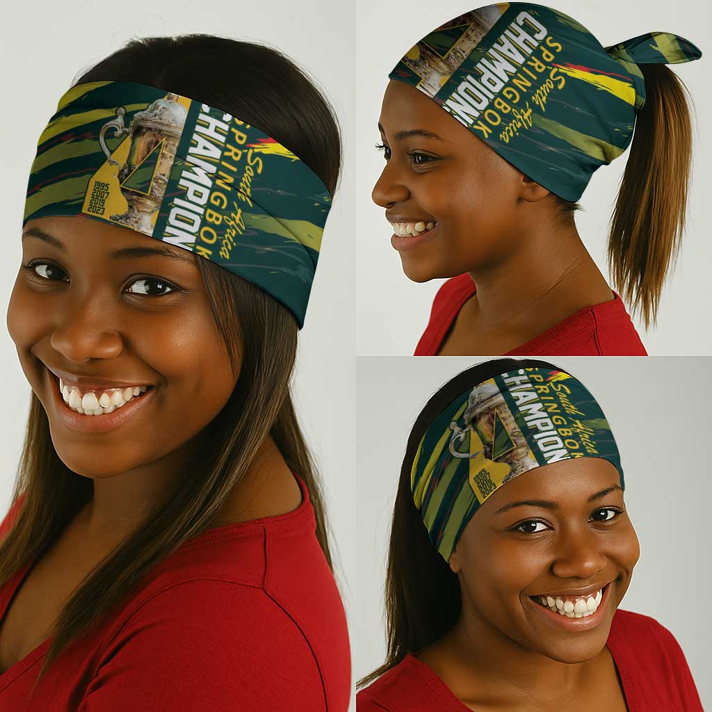 South African Four-time Champions Neck Gaiter World Rugby Team Springboks