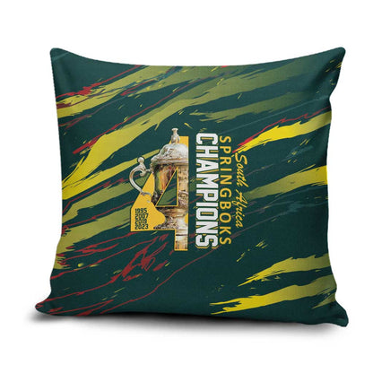 South African Four-time Champions Pillow Cover World Rugby Team Springboks