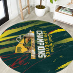 South African Four-time Champions Round Carpet World Rugby Team Springboks