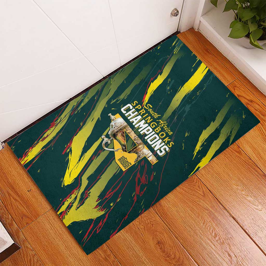 South African Four-time Champions Rubber Doormat World Rugby Team Springboks