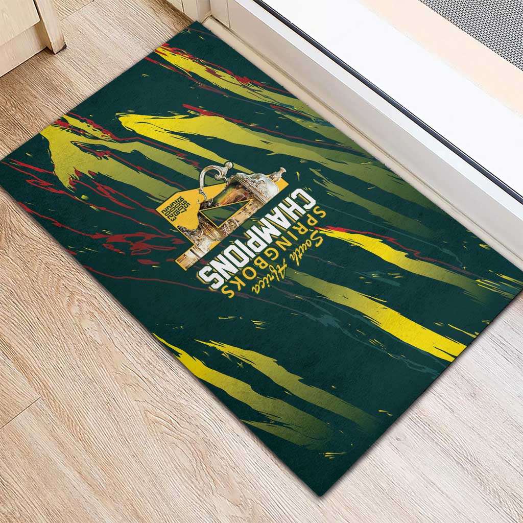 South African Four-time Champions Rubber Doormat World Rugby Team Springboks