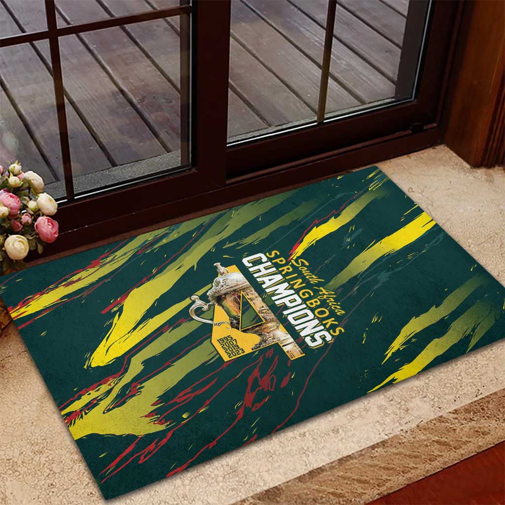South African Four-time Champions Rubber Doormat World Rugby Team Springboks