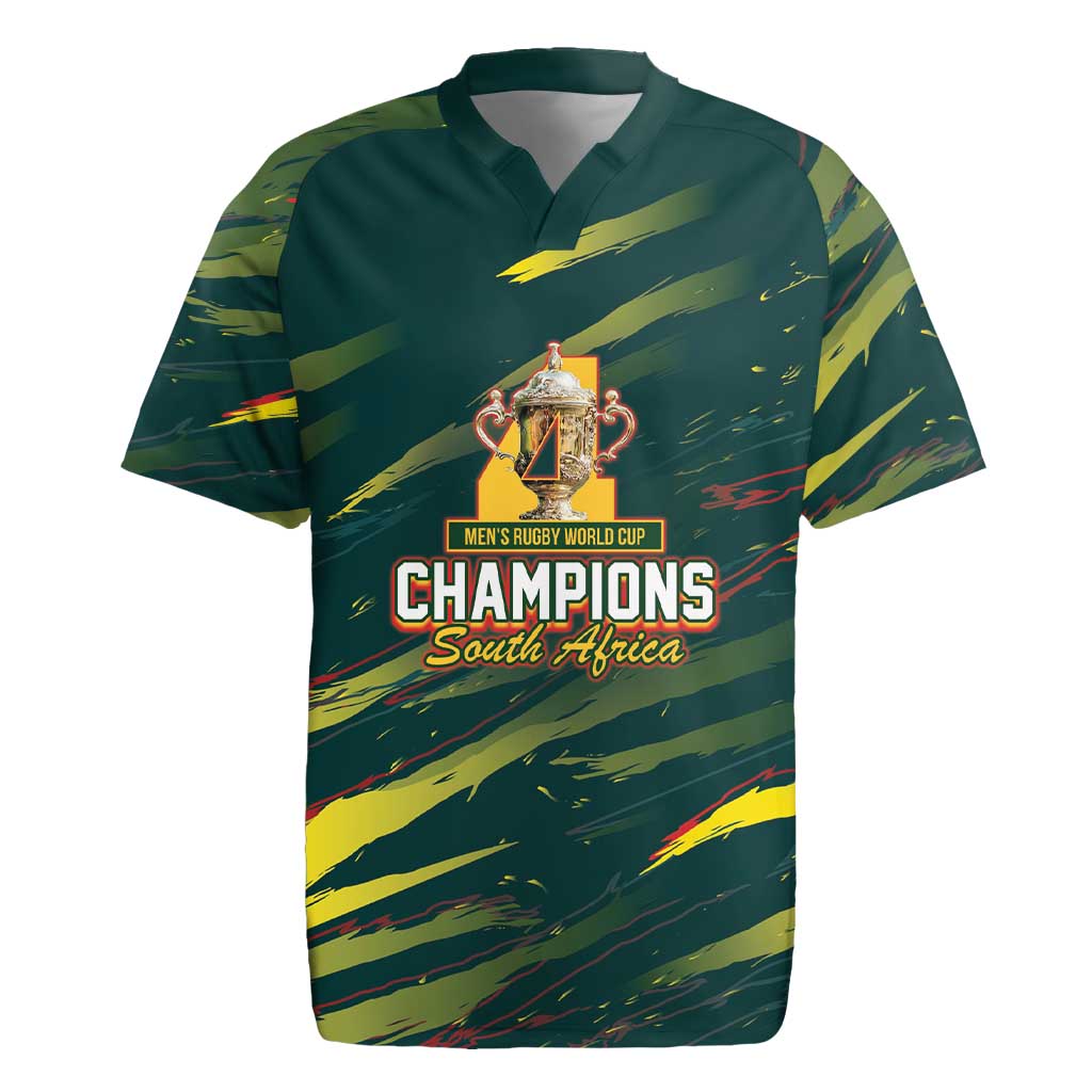 South African Four-time Champions Rugby Jersey World Rugby Team Springboks