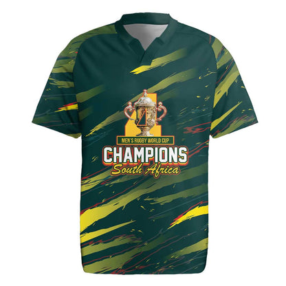 South African Four-time Champions Rugby Jersey World Rugby Team Springboks
