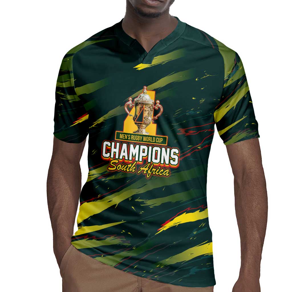 South African Four-time Champions Rugby Jersey World Rugby Team Springboks