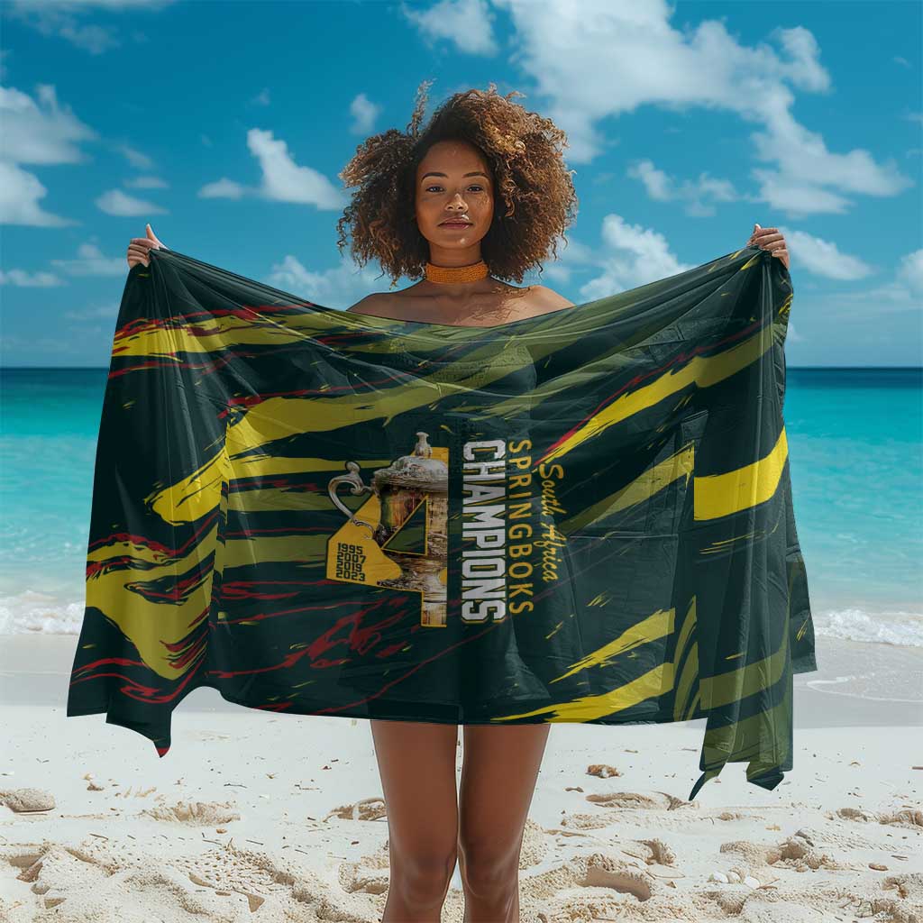 South African Four-time Champions Sarong World Rugby Team Springboks