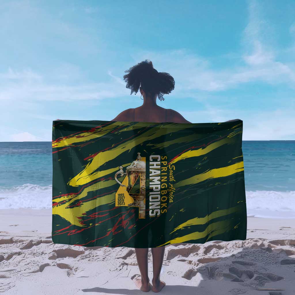 South African Four-time Champions Sarong World Rugby Team Springboks