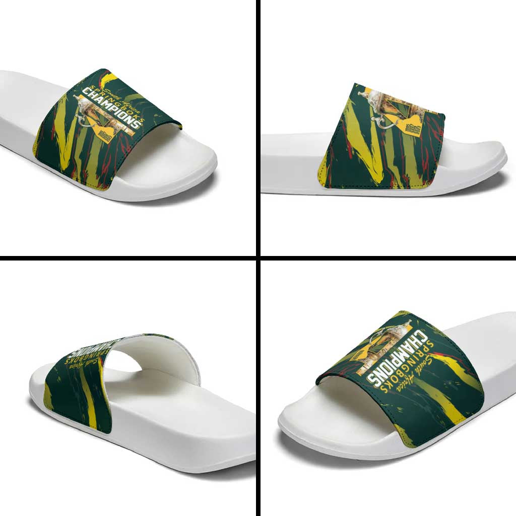 South African Four-time Champions Slide Sandals World Rugby Team Springboks