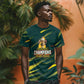 South African Four-time Champions T shirt World Rugby Team Springboks