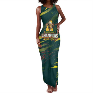South African Four-time Champions Tank Maxi Dress World Rugby Team Springboks
