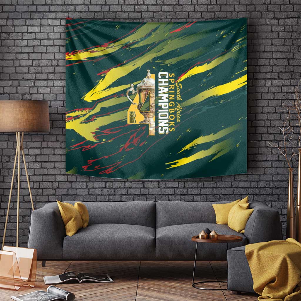 South African Four-time Champions Tapestry World Rugby Team Springboks