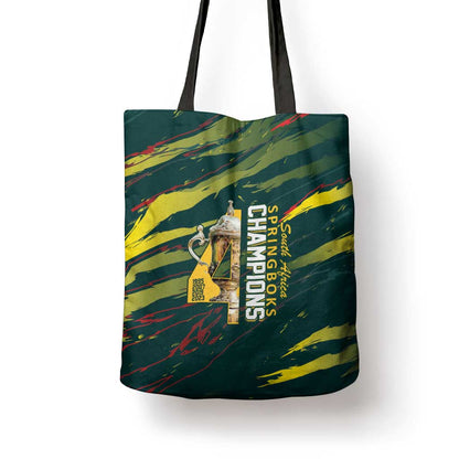 South African Four-time Champions Tote Bag World Rugby Team Springboks