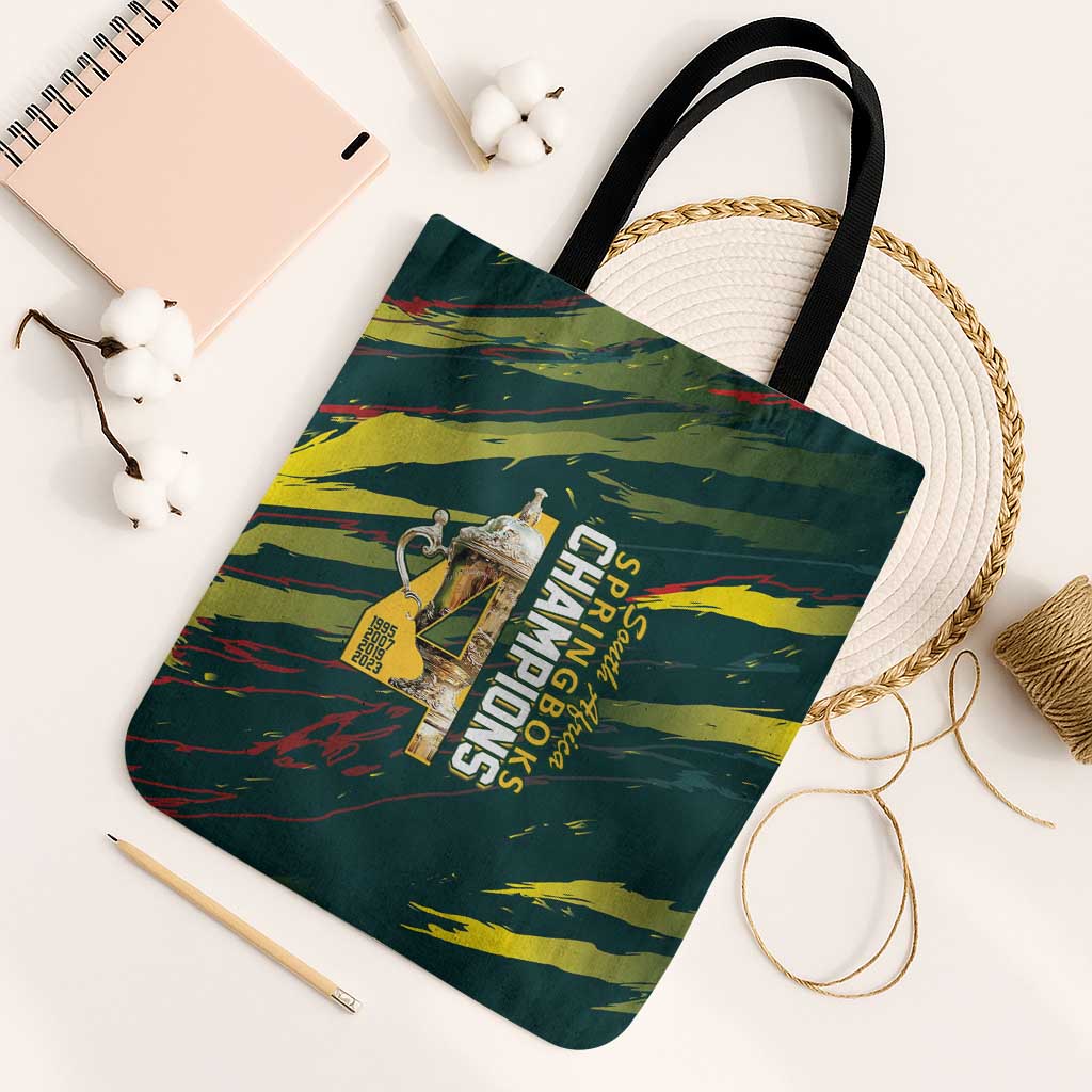 South African Four-time Champions Tote Bag World Rugby Team Springboks