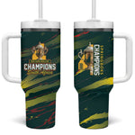 South African Four-time Champions Tumbler With Handle World Rugby Team Springboks