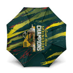 South African Four-time Champions Umbrella World Rugby Team Springboks
