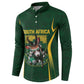 South Africa Rugby National Heritage Custom Button Sweatshirt Traditional Ndebele Inspired