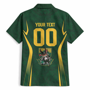 South Africa Rugby National Heritage Custom Hawaiian Shirt Traditional Ndebele Inspired