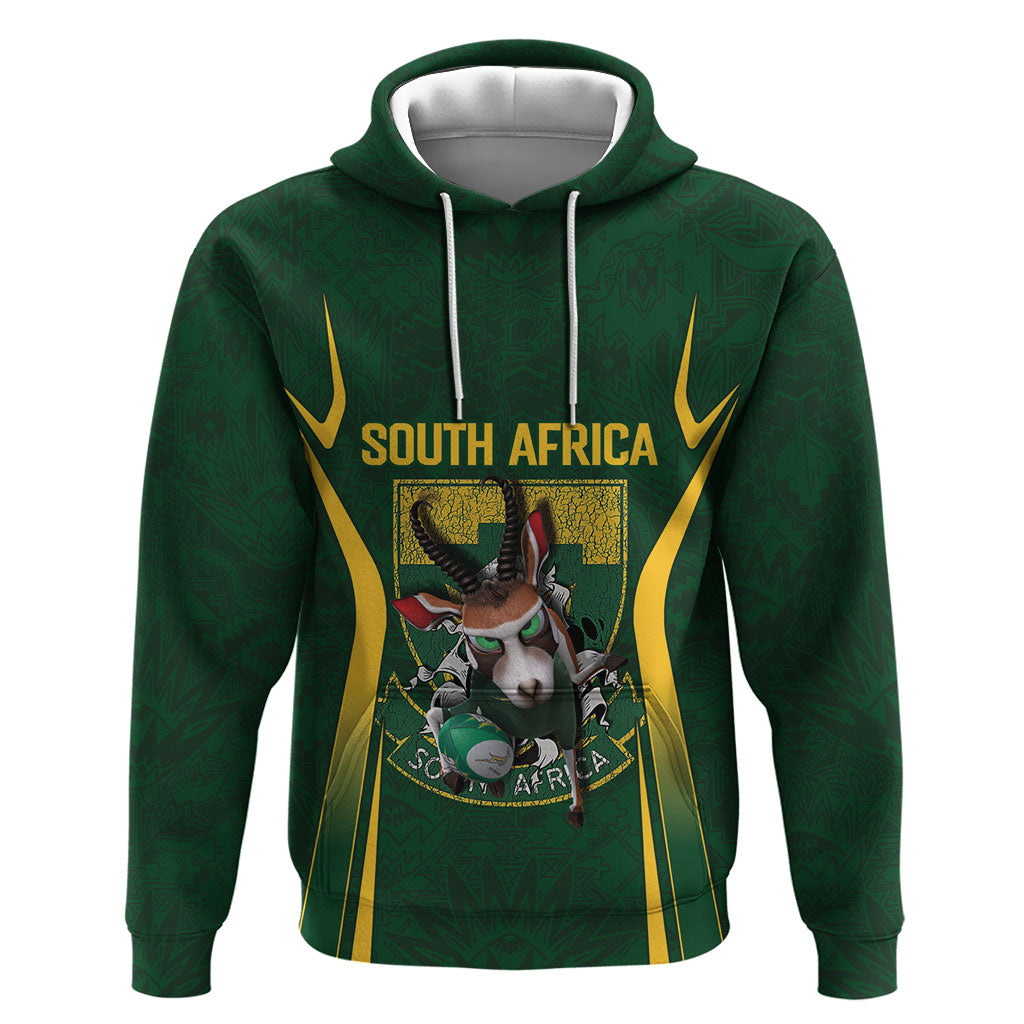 South Africa Rugby National Heritage Custom Hoodie Traditional Ndebele Inspired