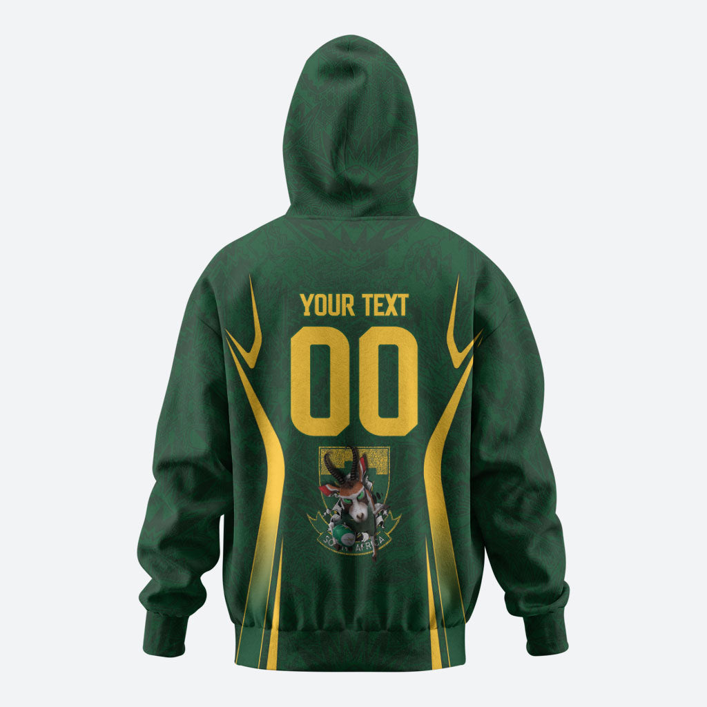 South Africa Rugby National Heritage Custom Hoodie Traditional Ndebele Inspired