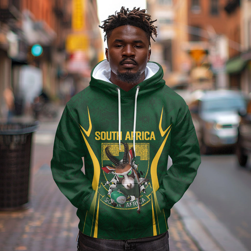 South Africa Rugby National Heritage Custom Hoodie Traditional Ndebele Inspired