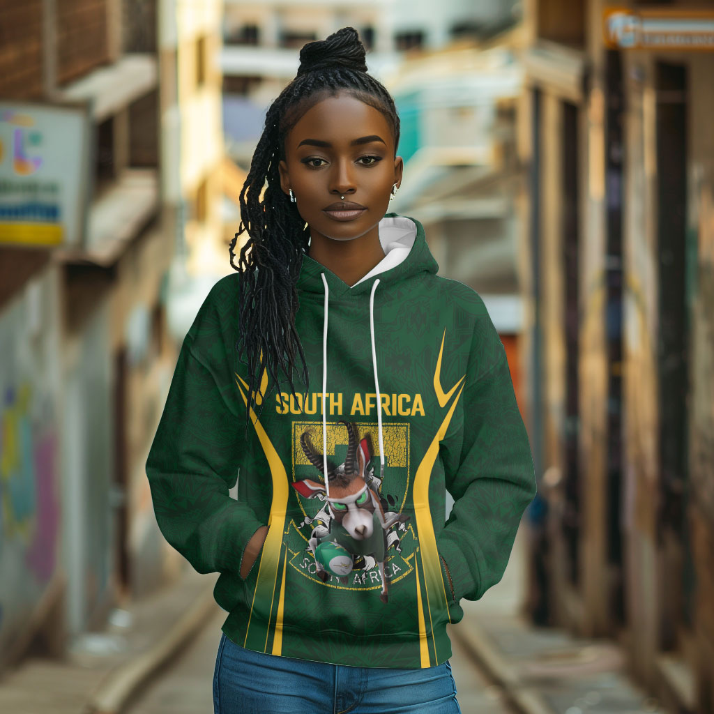 South Africa Rugby National Heritage Custom Hoodie Traditional Ndebele Inspired