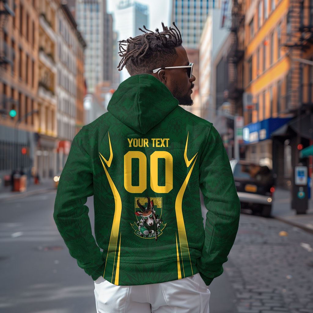 South Africa Rugby National Heritage Custom Hoodie Traditional Ndebele Inspired