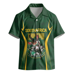 South Africa Rugby National Heritage Custom Kid Hawaiian Shirt Traditional Ndebele Inspired