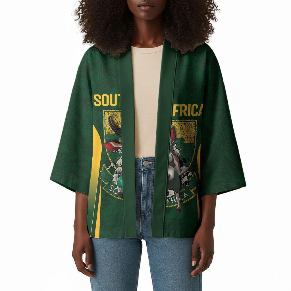 South Africa Rugby National Heritage Custom Kimono Traditional Ndebele Inspired