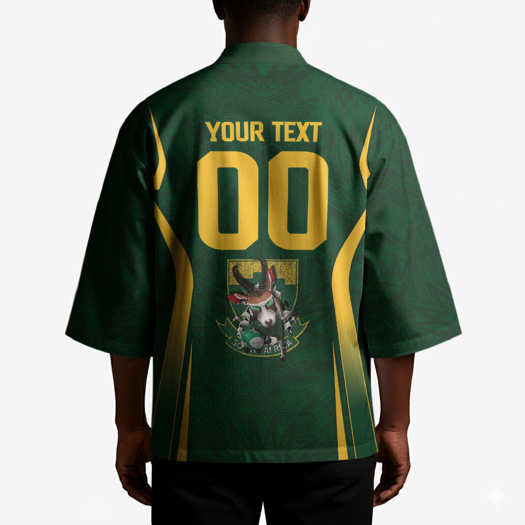 South Africa Rugby National Heritage Custom Kimono Traditional Ndebele Inspired