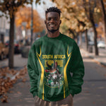 South Africa Rugby National Heritage Custom Sweatshirt Traditional Ndebele Inspired