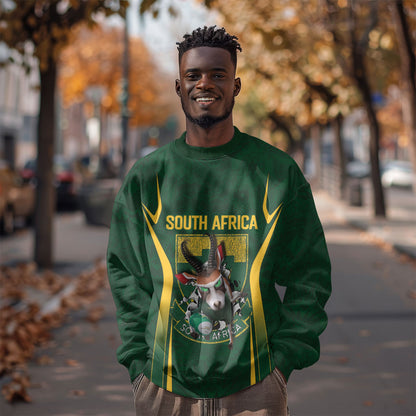 South Africa Rugby National Heritage Custom Sweatshirt Traditional Ndebele Inspired