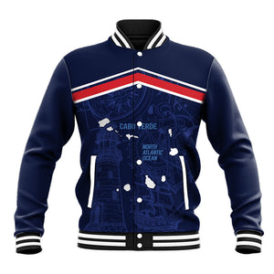 Cape Verde Small Island Big Stage Custom Baseball Jacket Guardian of the Atlantic