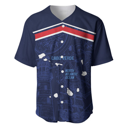 Cape Verde Small Island Big Stage Custom Baseball Jersey Guardian of the Atlantic