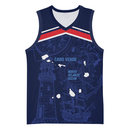 Cape Verde Small Island Big Stage Custom Basketball Jersey Guardian of the Atlantic