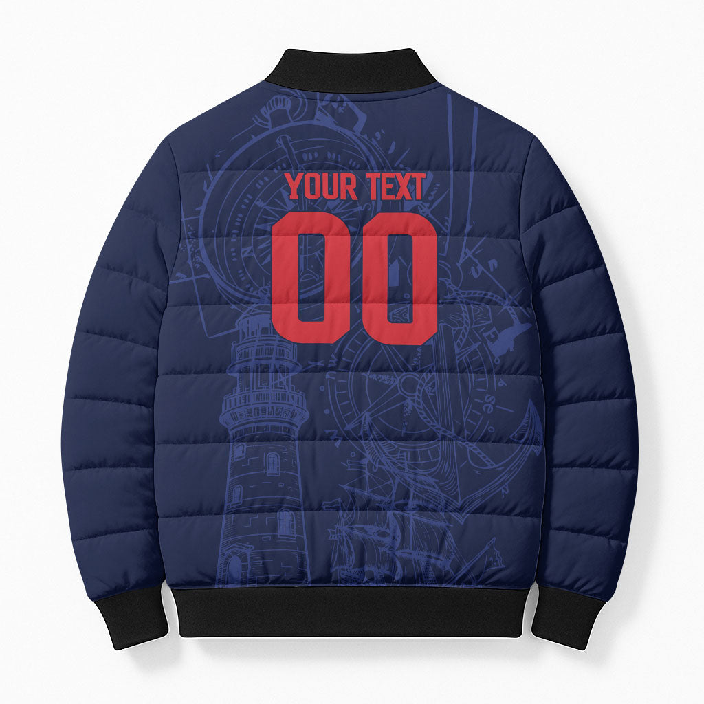 Cape Verde Small Island Big Stage Custom Bomber Puffer Jacket Guardian of the Atlantic