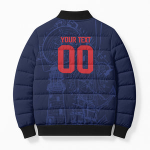 Cape Verde Small Island Big Stage Custom Bomber Puffer Jacket Guardian of the Atlantic