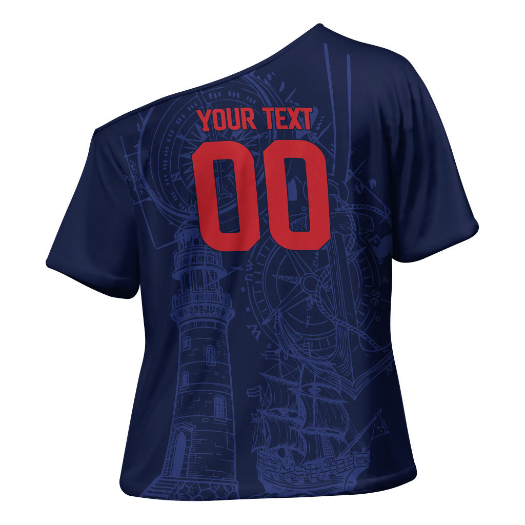 Cape Verde Small Island Big Stage Custom Cross Shoulder Shirt Guardian of the Atlantic