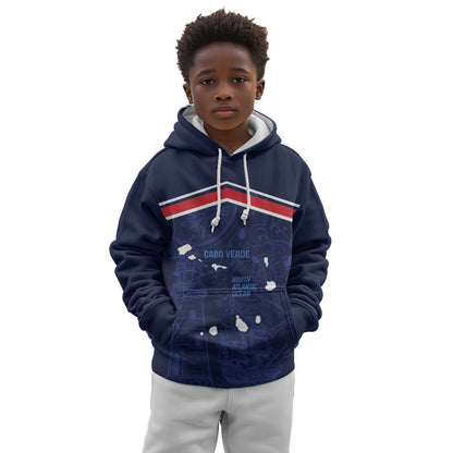 Cape Verde Small Island Big Stage Custom Kid Hoodie Guardian of the Atlantic