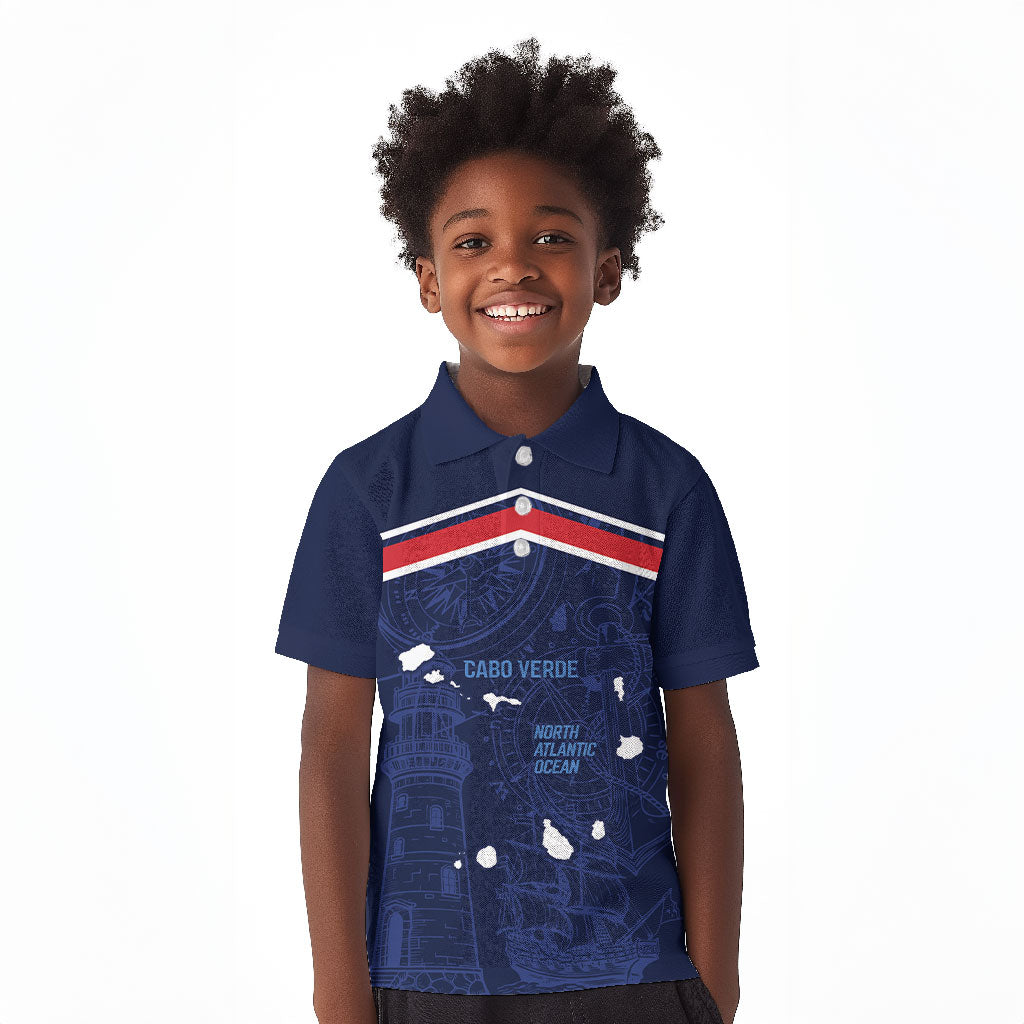 Cape Verde Small Island Big Stage Custom Kid Polo Shirt Guardian of the Atlantic