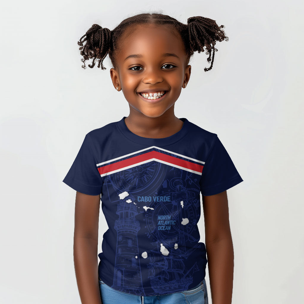 Cape Verde Small Island Big Stage Custom Kid T shirt Guardian of the Atlantic