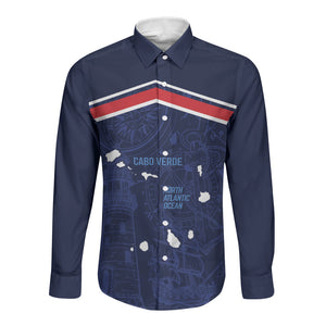 Cape Verde Small Island Big Stage Custom Long Sleeve Button Shirt Guardian of the Atlantic