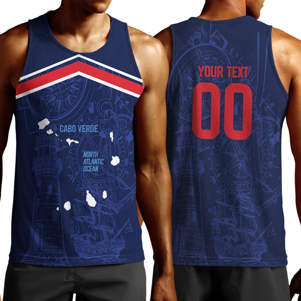Cape Verde Small Island Big Stage Custom Men Tank Top Guardian of the Atlantic