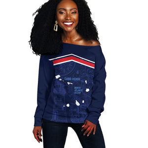 Cape Verde Small Island Big Stage Custom Off Shoulder Sweater Guardian of the Atlantic